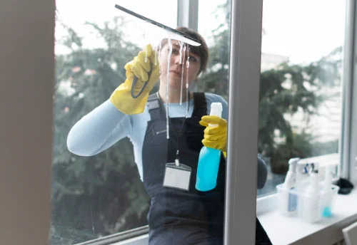 Nettoyage de vitres intérieures et extérieures à Lancé